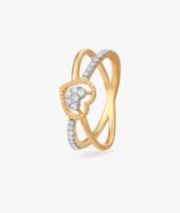 Diamond Heart Ring